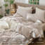 Ensemble de housse de couette à rayures 100% coton lavé MooMee-114985966-115097796
