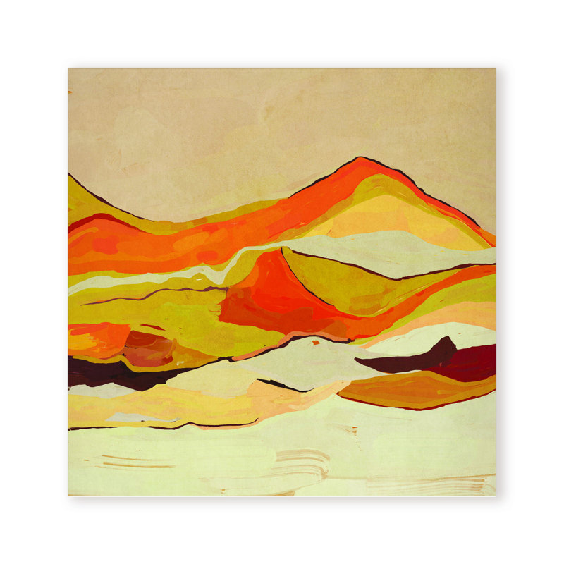 Nature Inspired Dawn's Horizon Trptych, 48" H x 48" W, Wrapped Canvas, Does Not Apply
