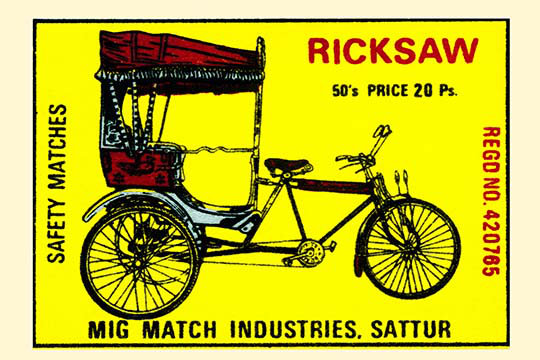 Buyenlarge 'Rickshaw' Vintage Advertisement - Wayfair Canada