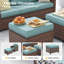 Ensemble de conversation d'extérieur 7 personnes avec coussin-102121903-101748569