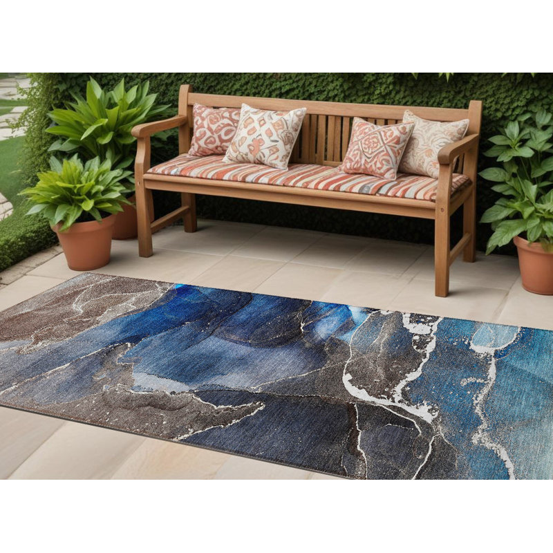 Tapis de couloir HomeRoots avec envers antidérapant