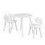 Table ronde et table à manger en plastique