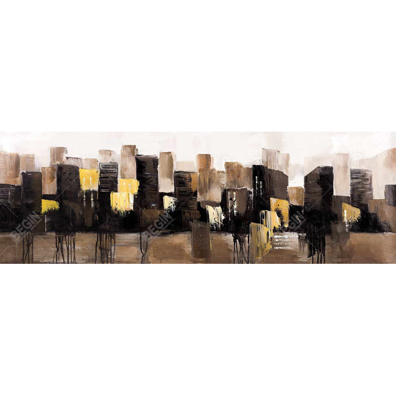 «Earthy Tones», paysage urbain abstrait