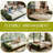 71 “ Bamboo Joint Floor Sofa