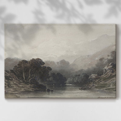 Paysages rétro-CDLxxxvi -Galerie enveloppée Cavas