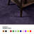Modern Plush Pet and Kids Friendly Solid Color Area Rugs, Stain & Fade Resistance, Bedroom, Playroom and Kidsroom, Event, Wedding,  Perfect for Living Room, Dining Room, Purple Mena Rug-700379391