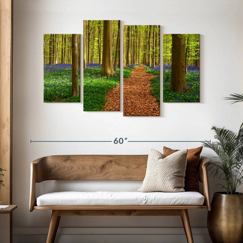 Alvord Hallerbos Beech Path, 32" H x 52" W