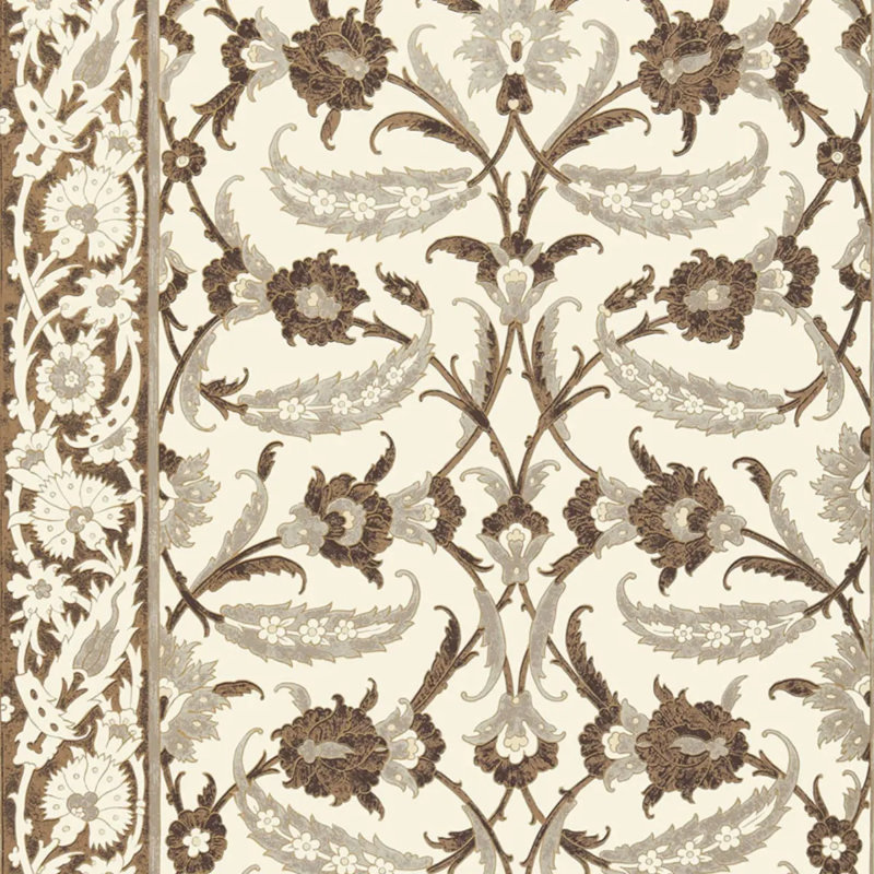 Topkapi Wallpaper, Sepia