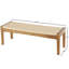 Banc en bois massif