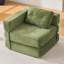 2 Seater Corduroy Sofa-2083213541