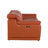 Divanitalia Top Grain Italian Leather Loveseat-1273379382