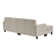 Ranjeeta 101" Wide Modular Sofa with Ottoman
