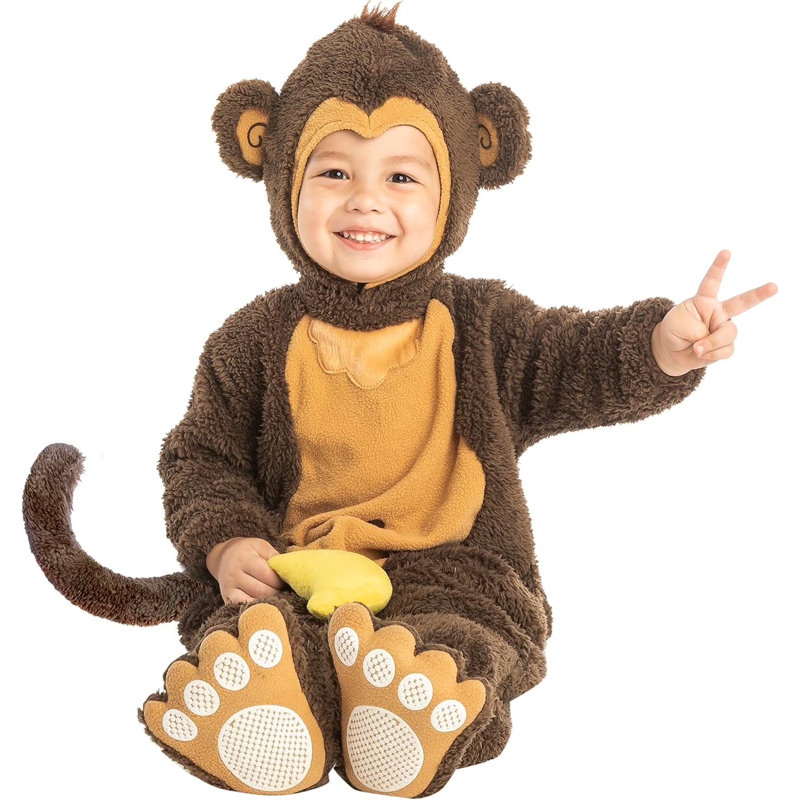 Halloween Monkey Costume Toddler 1218, 1218