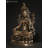 Brass Green Tara Goddess Statue, 14 in. Tall     Tibetan Buddhist Figurine for Meditation Room & Spiritual Altar