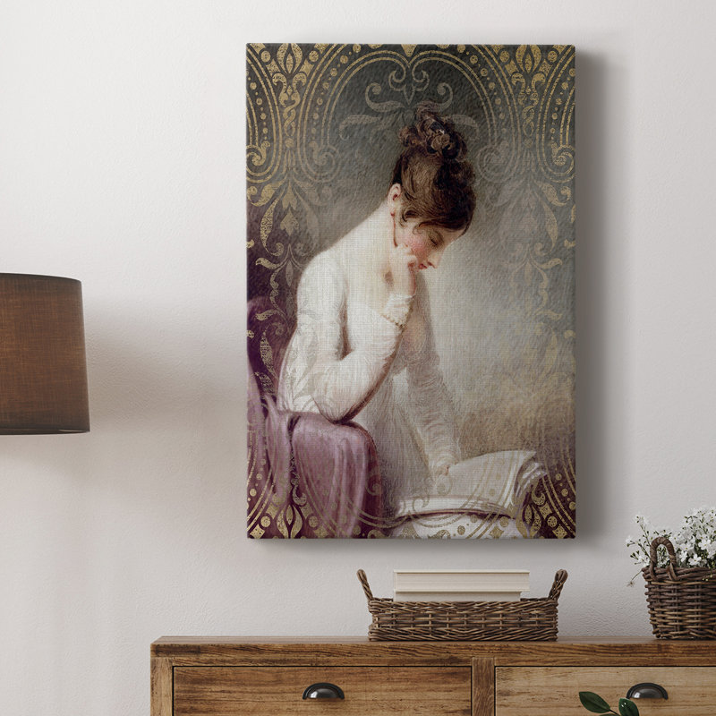 Une histoire intéressante - Cavas de galerie sur mesure, 18" H x 12" W