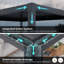 10 pi. L 12 pi. D Pavillon de jardin