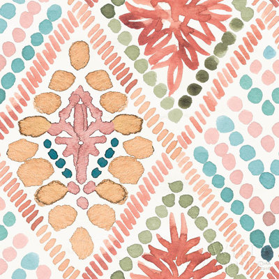 " Macrame Meander Pattern V " by Dina June Painting Print