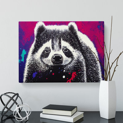 Badger Splash Vol.1 Abstract - Wrapped Canvas