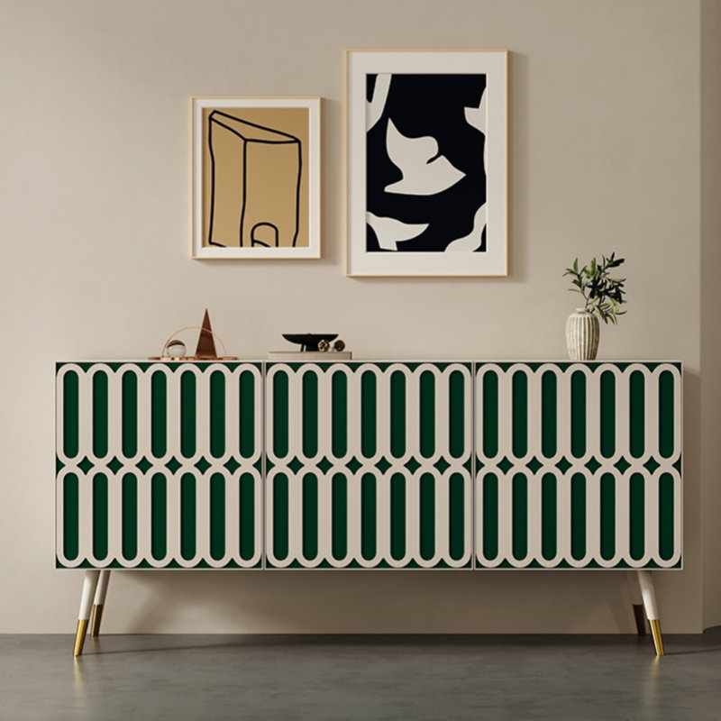 Buffet léger de luxe de style crème