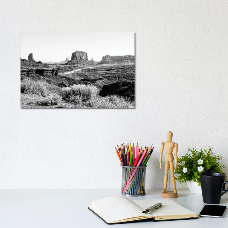 Amazing Monument Valley II by Philippe Hugonnard - Wrapped Canvas Print, 20.32 cm H x 30.48 cm W
