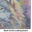 Wolves Wolf  Glass Cutting Board Large