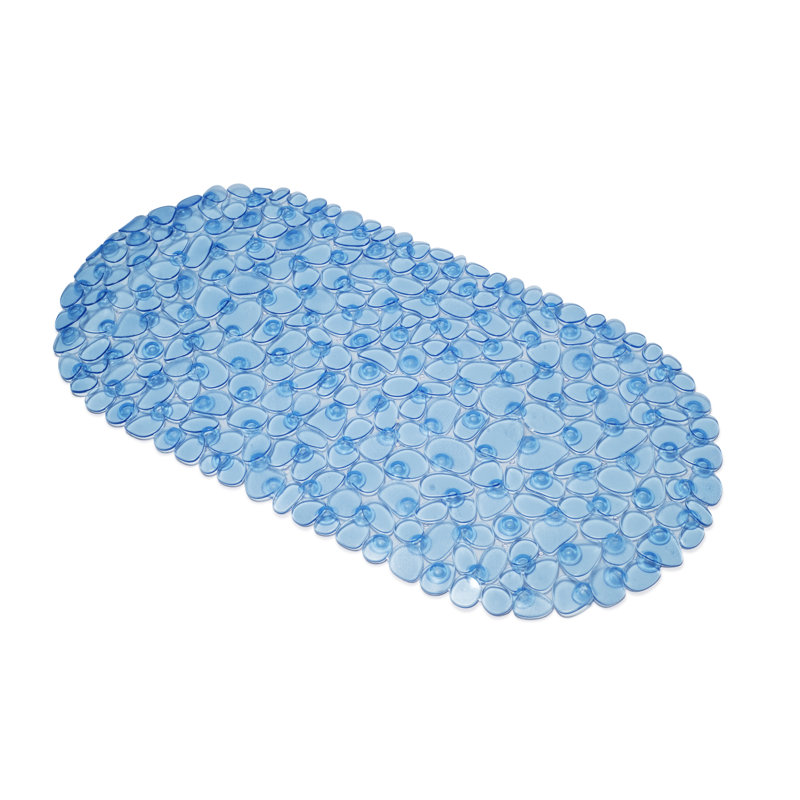 Pebbles Bath Mat, Blue