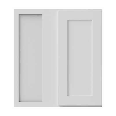 Armoire de coin murale