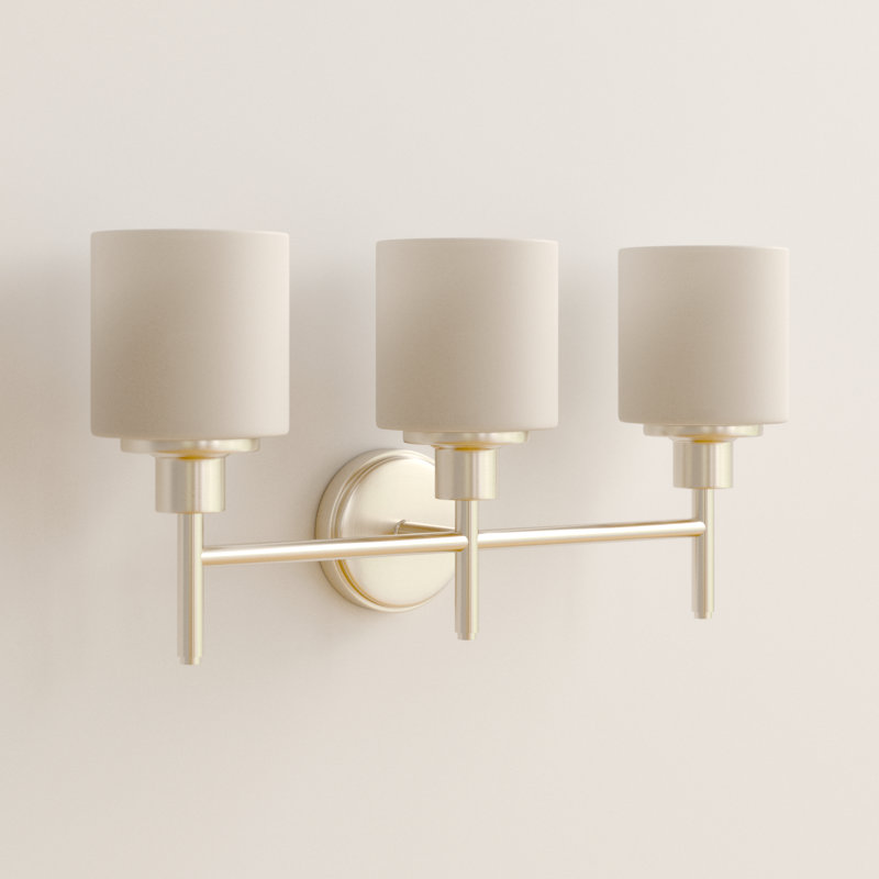 Jorelys 5 - Light Dimmable Vanity Light, Satin Nickel, 3