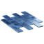 Magico 12x12 Iridescent Polished Glass Mosaic Tile-719102648