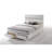 Naima White Finish Bed W/Storage