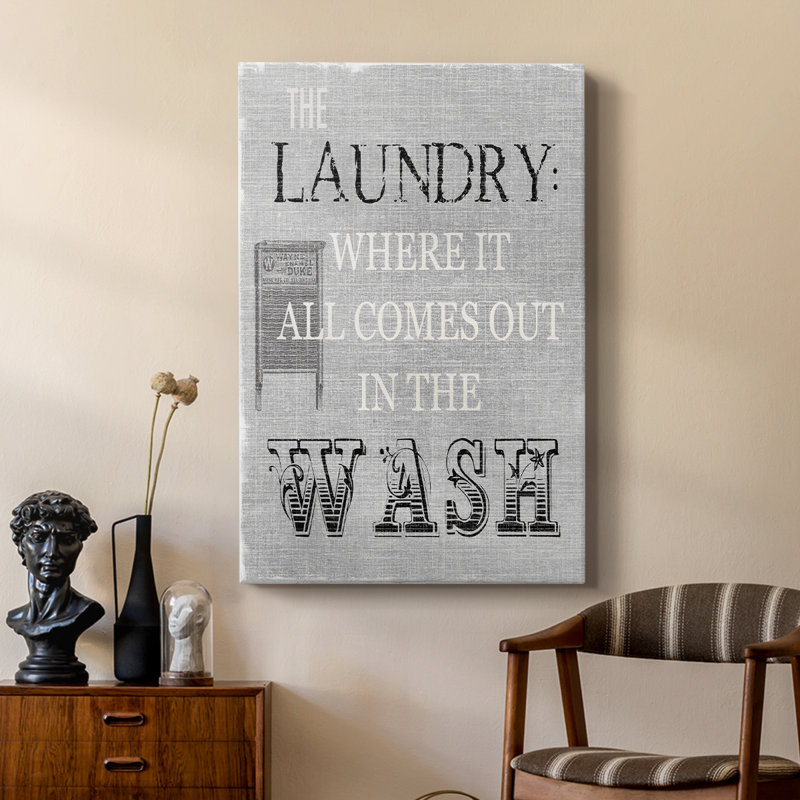 Out in the Wash - galerie sur mesure, H 27 po x l 18 po