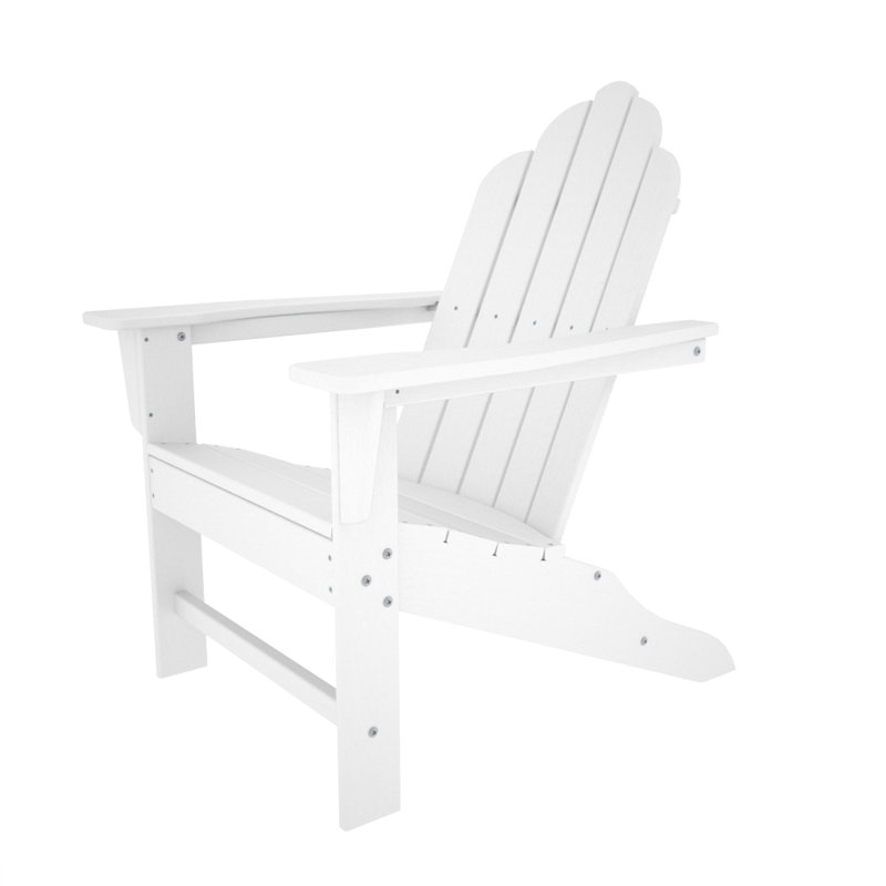 POLYWOOD Long Island Adirondack, White