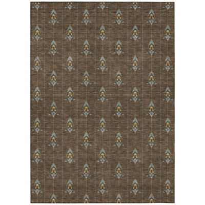 Machine Washable Indoor/Outdoor Chantille ACN2691 Kids Rug