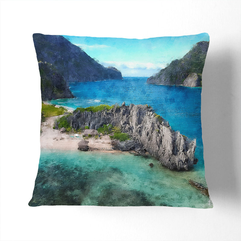 Square Cushion, 40cm H x 40cm W x 15cm D