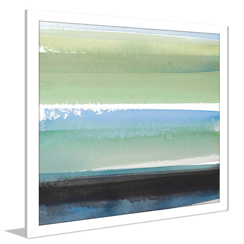 «Morning Pasture Square III» par Lanie Loreth - reproduction de cadre photo, H 25,5 po x l 25,5 po x P 1 po