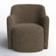 Fauteuil pivotant rembourré Brentleigh-256846065