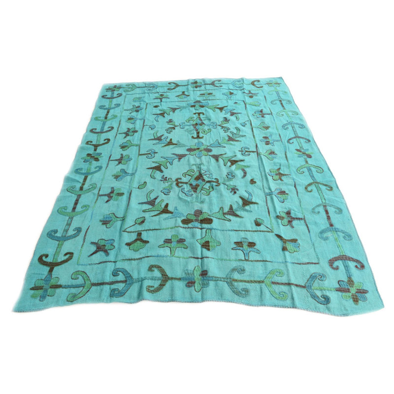 Oldfield Teal Rug