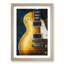Aged Electric Guitar - Picture Frame Painting Print-56738609-56738611