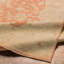Normandy Wool Oriental Area Rug in Taupe/Red-1886601446