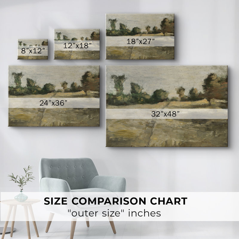 Paysages rétro-DCLXI -Galerie enveloppée Cavas, 24 x 36