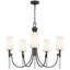 Lustre en fer 5 lumières Eloura-627751978-627751988