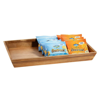 WB-1812WD-UR - Plateau rectangulaire en bois 18,25 po x 12 po, 2 po de hauteur (pour IR-2010)