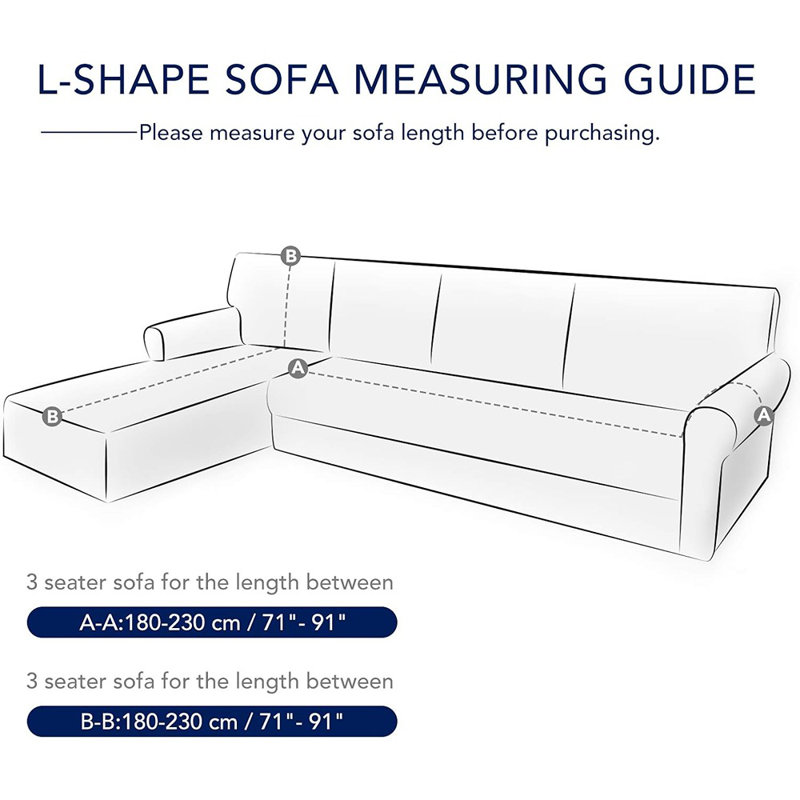 Ensemble de housse pour canapé modulaire extensible - gris foncé - 2 pièces en élasthanne, ajustement élastique antidérapant, en forme de L (canapé 3 places + chaise 3 places), pour animaux de compagnie
