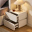 40cm W Manufactured Wood Bedside Table