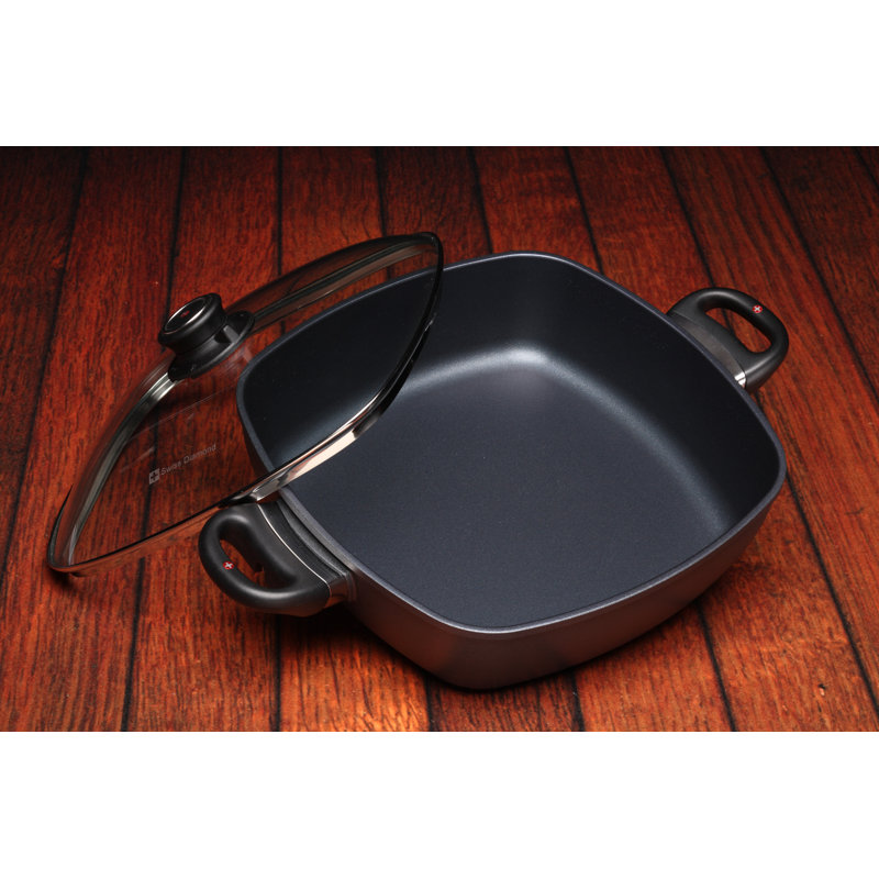 Square Aluminum Casserole