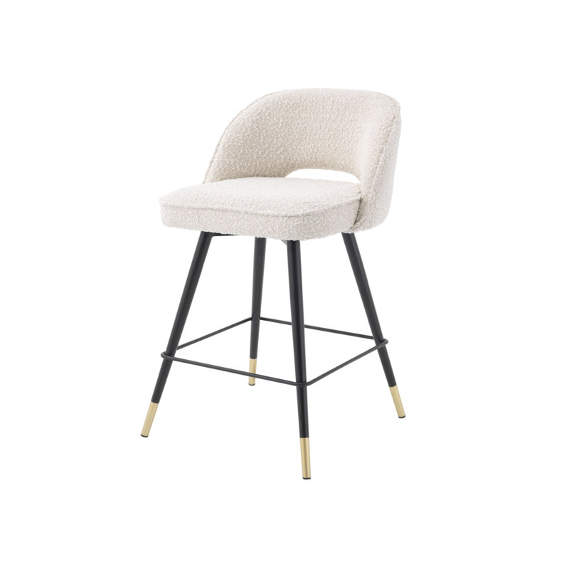 Cliff Barstools, Counter Stool (27” Seat Height), Cream