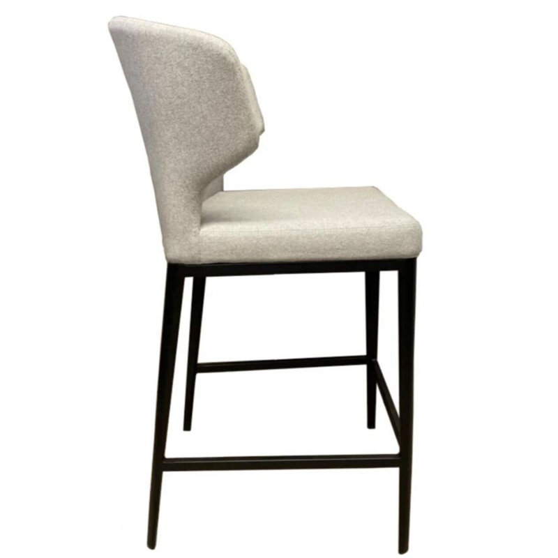 Percy Fabric Counter Stool, Dove