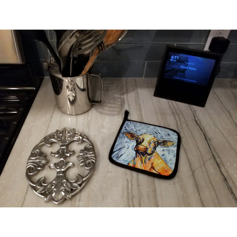 Caroline's Treasures Martin Welch New Artwork Polyester Potholder Set