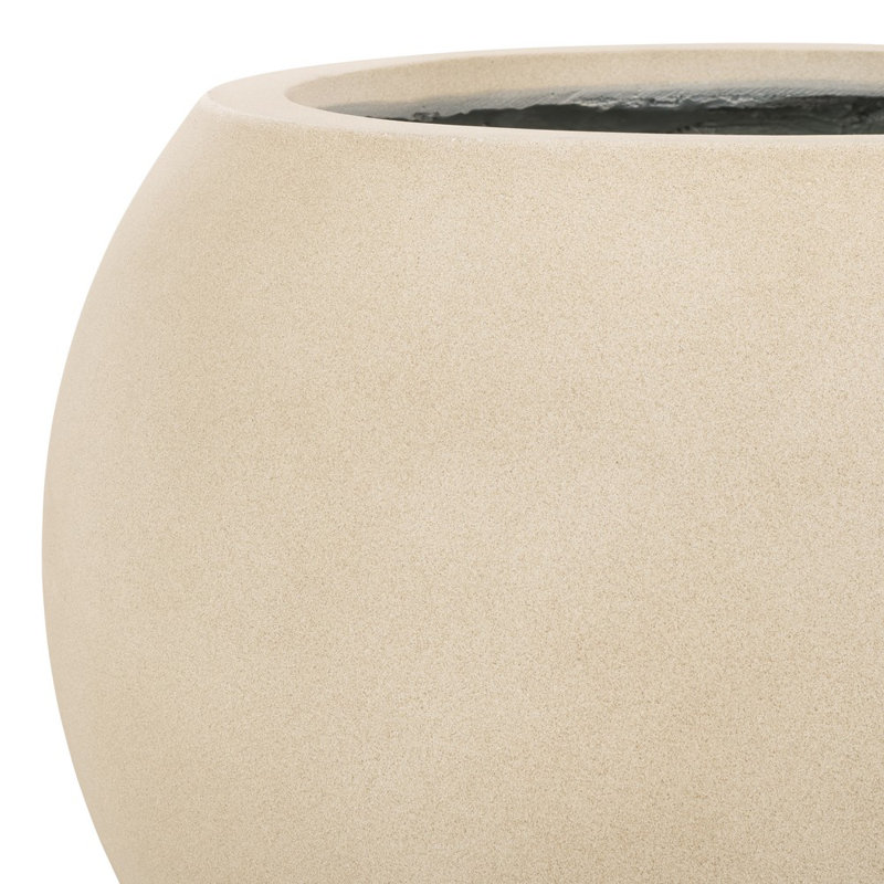 Pot à fleurs Mcgill, Beige, H 15,7 po x l 19,6 po x P 19,6 po