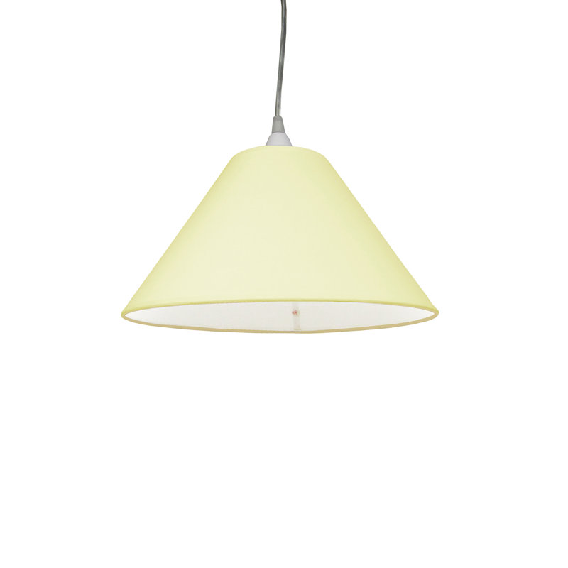 16cm H Cotton Empire Lamp Shade ( Screw On ), Cream